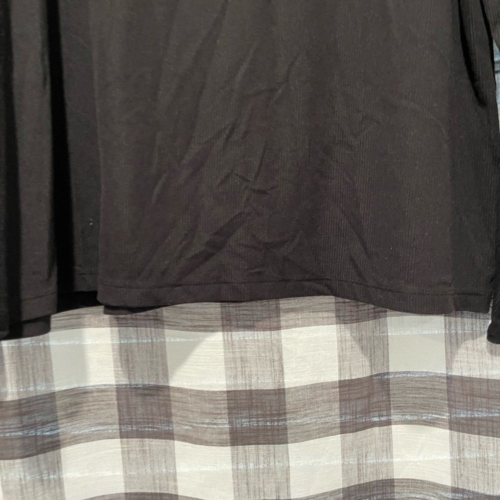 Nine West Soft Spun Black Top - Picture 5 of 5